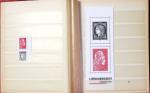 Ensemble de timbres "Marianne l'engagée de 1918 dont un coffret noir "Marianne l'engagée de 2018" (n°4007 / 8000). TB