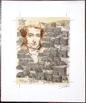 Raymond Moretti : feuille de 50 vignettes "Paris en timbres (tête de cheval). Feuille de 30 Mon Timbre à Moi thème polaire (Gorfou sauteur de Saint Paul et Amsterdam)