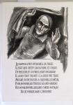 Chemise souple noire : dessins et cartes de vœux de graveurs de timbres dont un projet Clémenceau de Joseph Rajewicz (1982) dont Decaris, Béquet, Andreotto