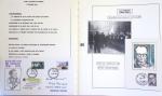 Collection de 199 pages sur la vie de Jean Mermoz montée sur feuilles Safe : quelques plis d'époque, nombreux plis commémoratifs de 1937 à nos jours,...
