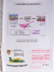 Petit lot de documents divers dont télégramme de félicitations du gardien du monument Nungesser et Coli d'Etretat à Costes et Bellonte à New-York,...