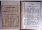 COLLECTION DE LETTRES DU CANTAL 6 documents ancien