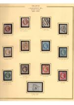 1849-1900, Superbe collection de France avec très