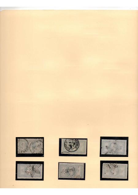 1849-1900, Superbe collection de France avec très