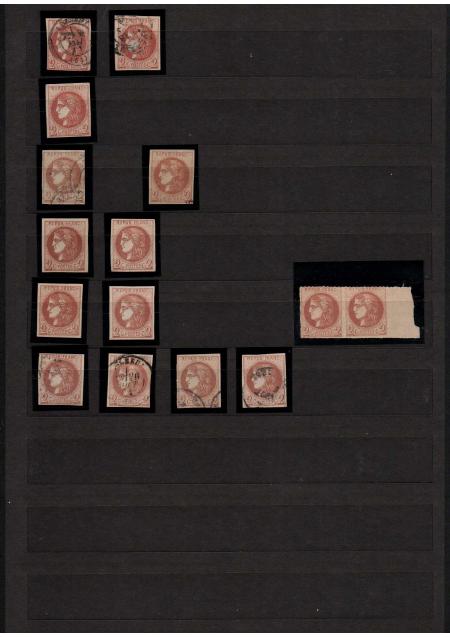 1849-1900, Superbe collection de France avec très