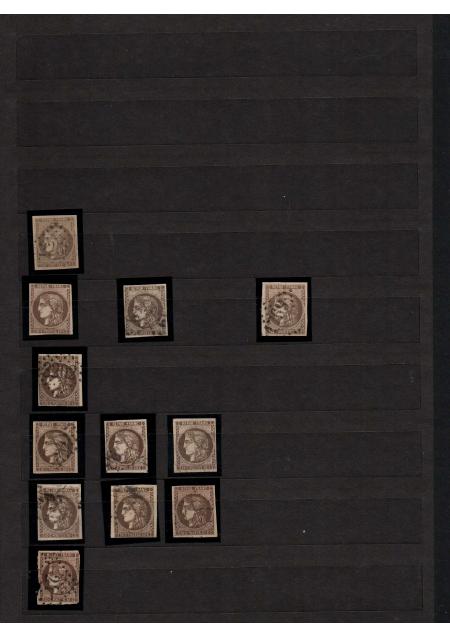 1849-1900, Superbe collection de France avec très