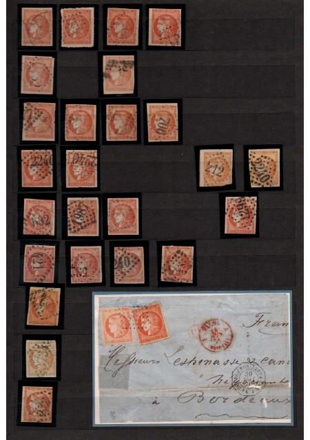 1849-1900, Superbe collection de France avec très