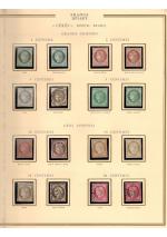 1849-1900, Superbe collection de France avec très