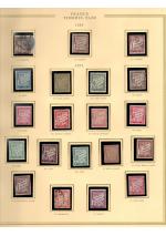 1849-1900, Superbe collection de France avec très