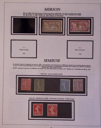 1849-2001, Collection de France en 6 volumes, avec