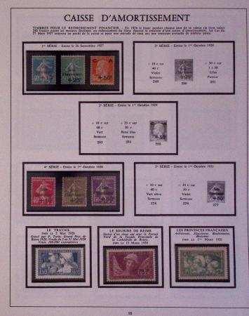 1849-2001, Collection de France en 6 volumes, avec