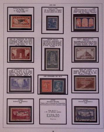 1849-2001, Collection de France en 6 volumes, avec