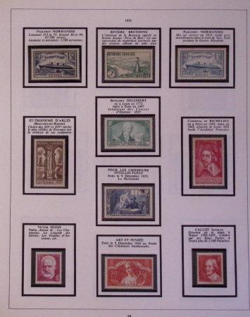 1849-2001, Collection de France en 6 volumes, avec