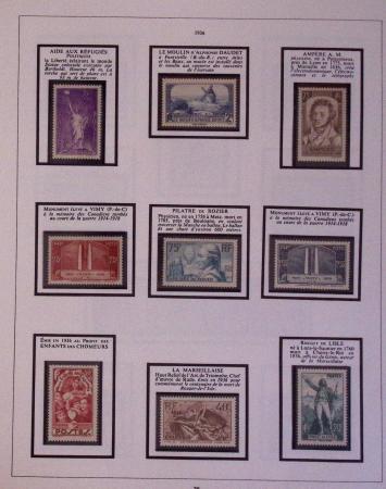 1849-2001, Collection de France en 6 volumes, avec