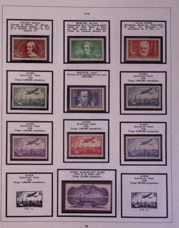 1849-2001, Collection de France en 6 volumes, avec