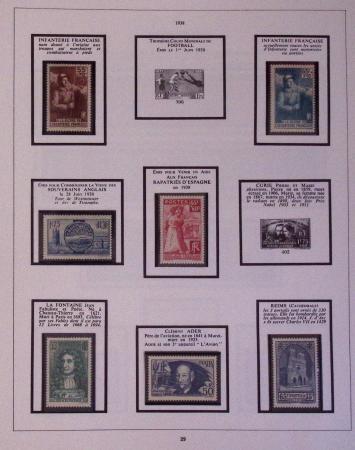 1849-2001, Collection de France en 6 volumes, avec