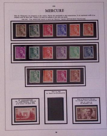 1849-2001, Collection de France en 6 volumes, avec