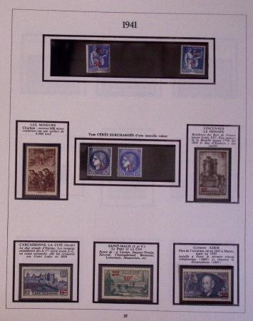 1849-2001, Collection de France en 6 volumes, avec