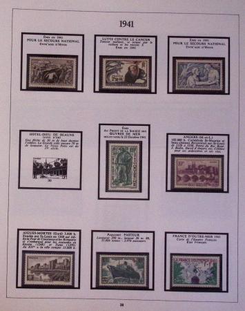 1849-2001, Collection de France en 6 volumes, avec