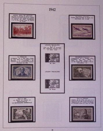 1849-2001, Collection de France en 6 volumes, avec