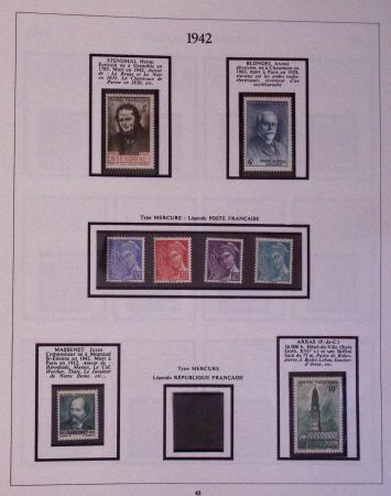 1849-2001, Collection de France en 6 volumes, avec