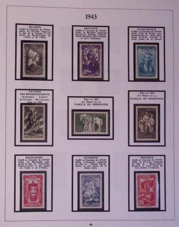 1849-2001, Collection de France en 6 volumes, avec