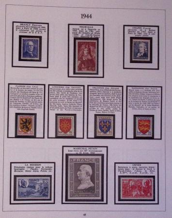 1849-2001, Collection de France en 6 volumes, avec
