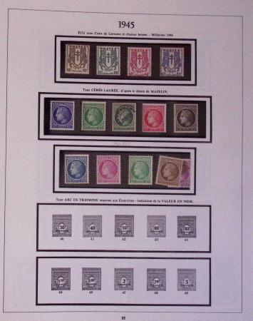 1849-2001, Collection de France en 6 volumes, avec