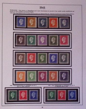 1849-2001, Collection de France en 6 volumes, avec