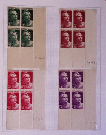 1849-2001, Collection de France en 6 volumes, avec