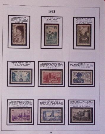 1849-2001, Collection de France en 6 volumes, avec