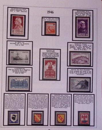 1849-2001, Collection de France en 6 volumes, avec