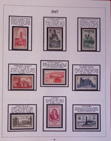 1849-2001, Collection de France en 6 volumes, avec