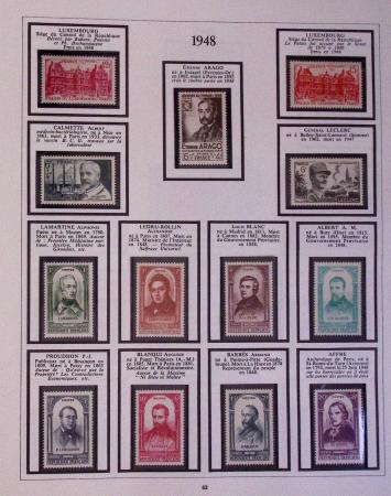 1849-2001, Collection de France en 6 volumes, avec