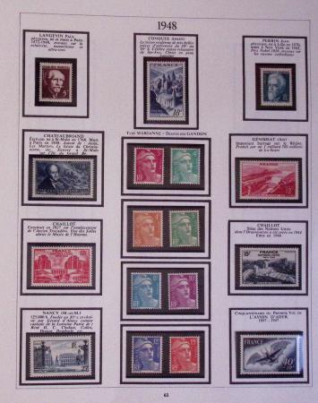 1849-2001, Collection de France en 6 volumes, avec