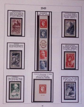 1849-2001, Collection de France en 6 volumes, avec