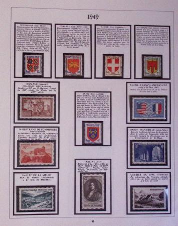 1849-2001, Collection de France en 6 volumes, avec