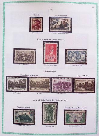 1900-2012, Collection de France avec N°182 **, 188A