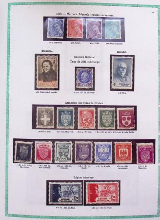1900-2012, Collection de France avec N°182 **, 188A