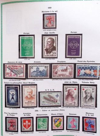 1900-2012, Collection de France avec N°182 **, 188A