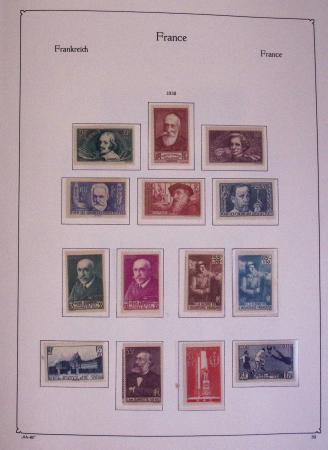 1960-2020, Collection de France commençant en 1938,