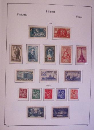1960-2020, Collection de France commençant en 1938,