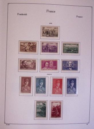 1960-2020, Collection de France commençant en 1938,