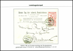 LETZTTAG : Partie mit 12 Marken und vier Briefe davon