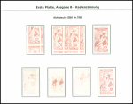 ABKLATSCHE: Bestand auf zwei Ausstellungsseiten mit
