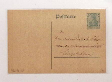 1870-1914, STRASSBURG i ELSASS: Specialised selection