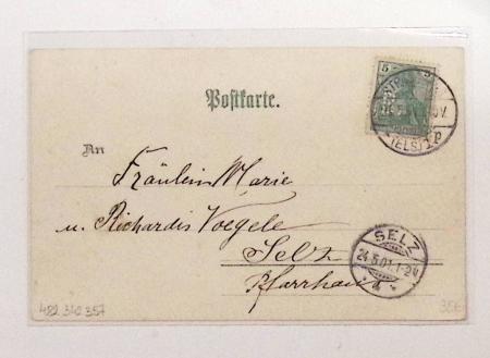 1870-1914, STRASSBURG i ELSASS: Specialised selection