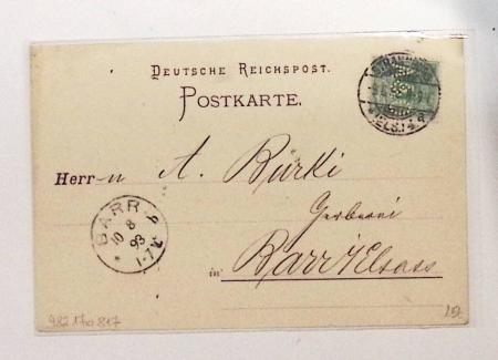 1870-1914, STRASSBURG i ELSASS: Specialised selection