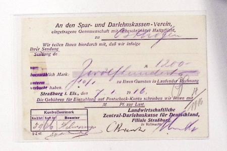 1870-1914, STRASSBURG i ELSASS: Specialised selection
