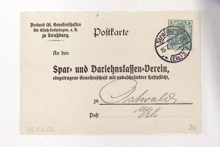 1870-1914, STRASSBURG i ELSASS: Specialised selection